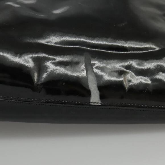 CELINE Shoulder Bag Enamel Black - Picture 6 of 13